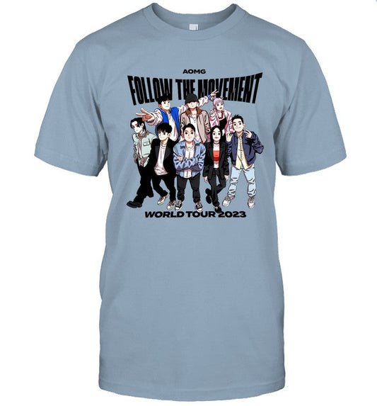 Aomgo World Tour 2023 T Shirt