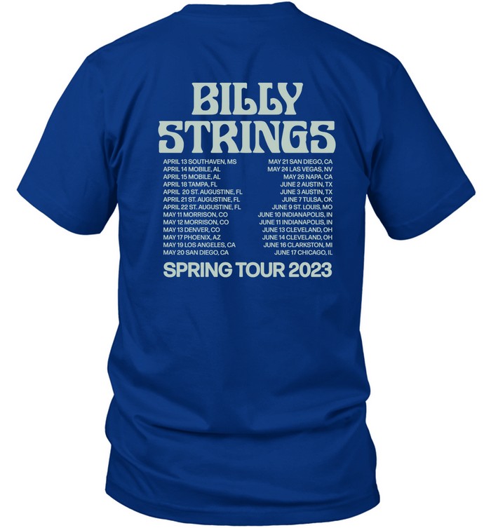 Limited Billy Strings Spring Tour 2023 T-Shirts