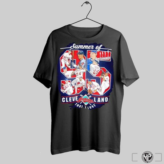 Summer Of 95 Cleveland Indians That I Love Shirt Trendy Sweatshirt