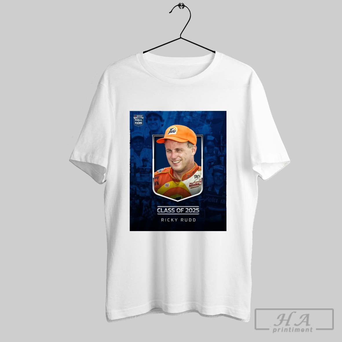 Ricky Rudd Welcome To The Nascar Hall Of Fame Class Of 2025 Charlotte Poster T Shirt