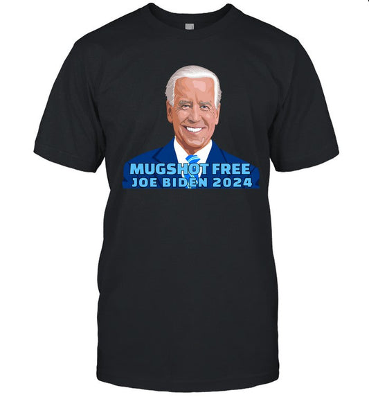 Mugshot Free Joe Biden President 2024 Shirt