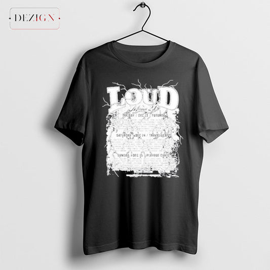 Rolling Loud Miami 24 December Fall Tour T Shirt