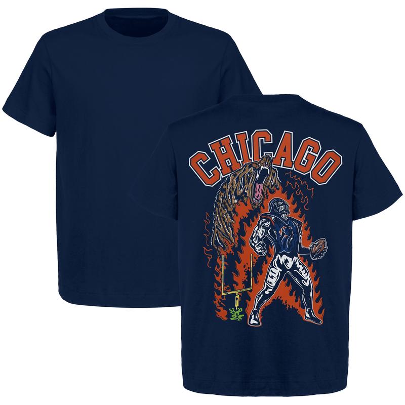 Chicago Deadmanâ€™s Football Limited Edition Graphic T-Shirt â€“ Heavy Cotton, Unisex American Football Merch, Streetwear Style