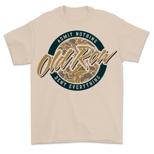 Old Row 80s Camo Circle Pocket T-Shirt, Full Color, For Men, For Women