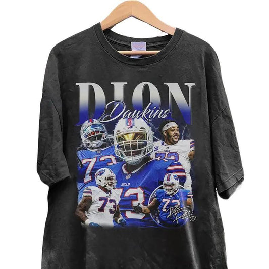 Vintage Dion Dawkins T-Shirt, Dion Dawkins Shirt, Pittsburgh Football Shirt