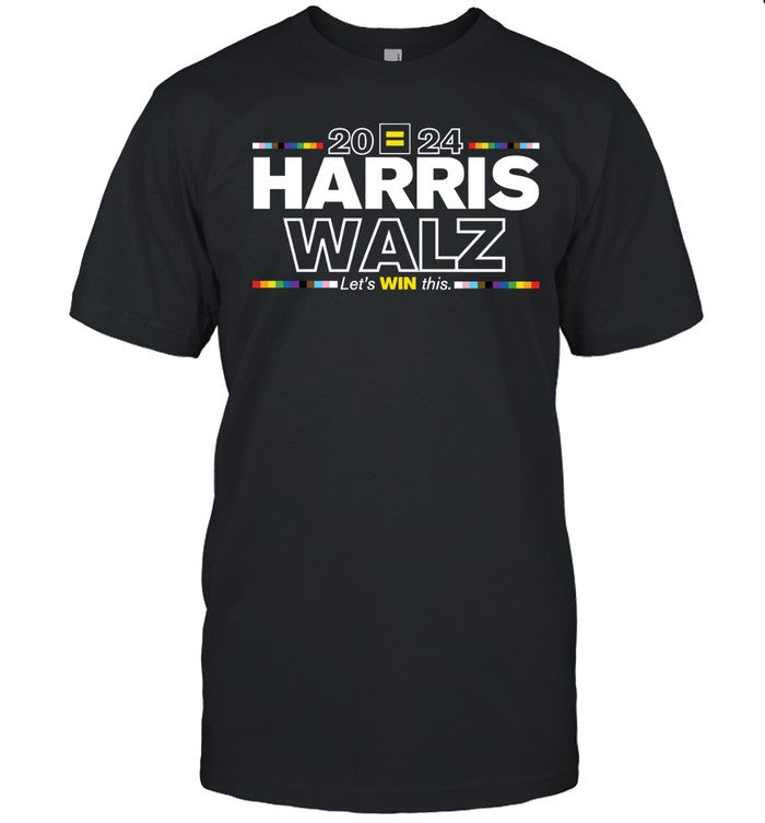 Harris Walz 2024 Let's Win This Hot Shirt
