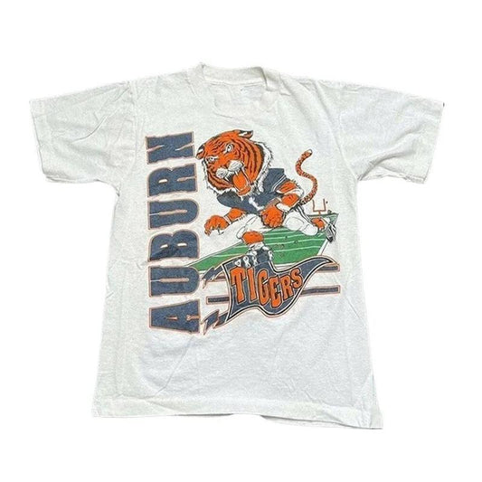 Gildan Auburn University Retro Ncaa Unisex T-Shirt - Classic Cotton Design