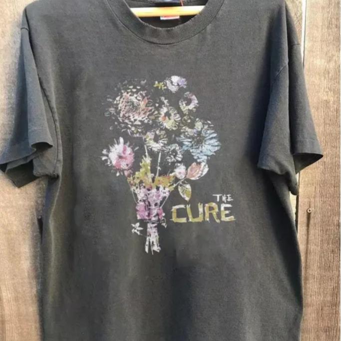 Vintage The Cure Band T-Shirt Unisex All Size Cotton Fabric