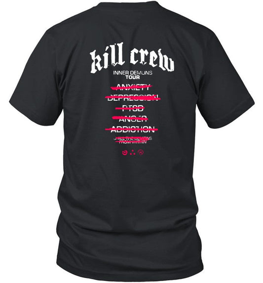 Kill Crew Inner Demons Tour Shirt