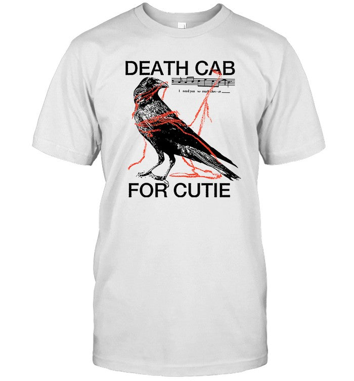 Death Cab For Cutie T-Shirt I Need You So Much Closer Crow Spring 2024 Tour