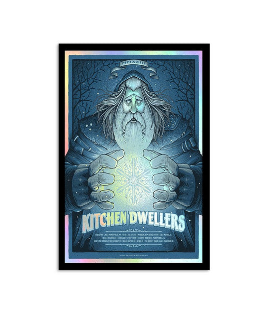 Kitchen Dwellers 2023 Winter Tour Poster