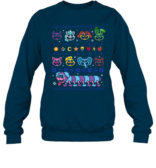 Smiling Critters Holiday Sweatshirt