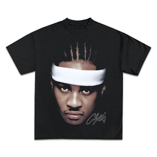 CARMELO ANTHONY GRAPHIC BOOTLEG T-SHIRT - STREETWEAR
