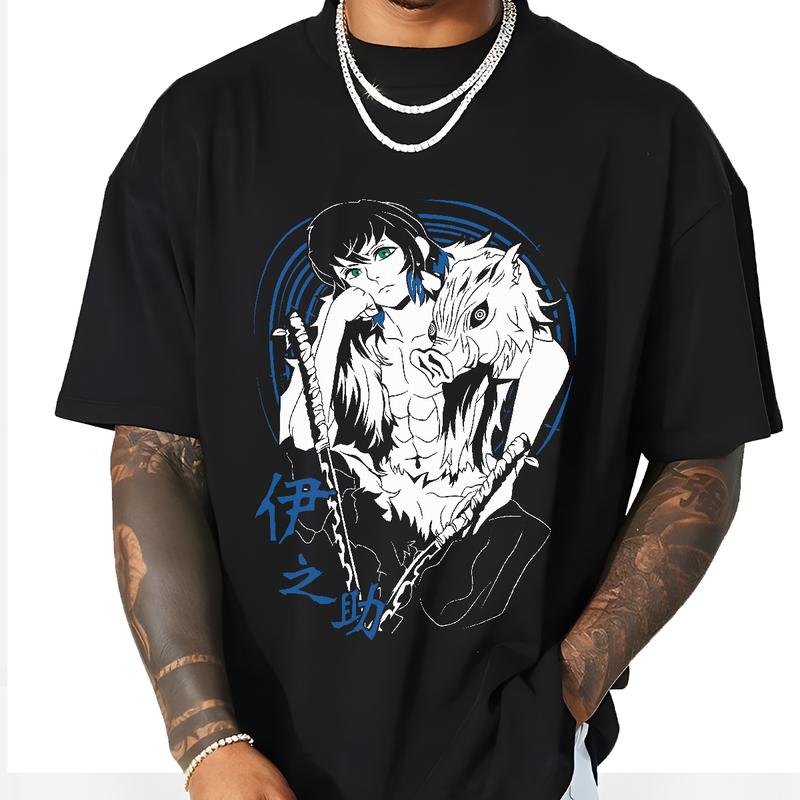 Inosuke Hashibira t-shirt, Beast Breathing Shirt, Demon Slayer main characters shirt, Kimetsu No Yaiba t-shirt, anime sweatshirt hoodie, Tanjiro shirt