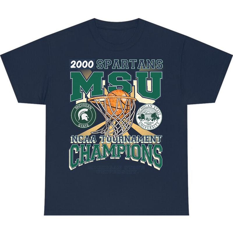Michigan State University, T-Shirt, MSU Spartans Tournamen T-Shirt, Full Color T-Shirt, Unisex T-Shirt, For Men, For Women billabongshirts