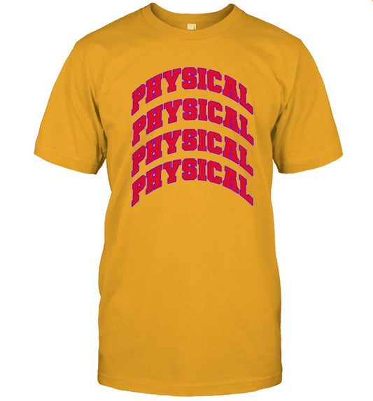 Dua Lipa Yellow Physical Crewneck Unisex T-Shirt