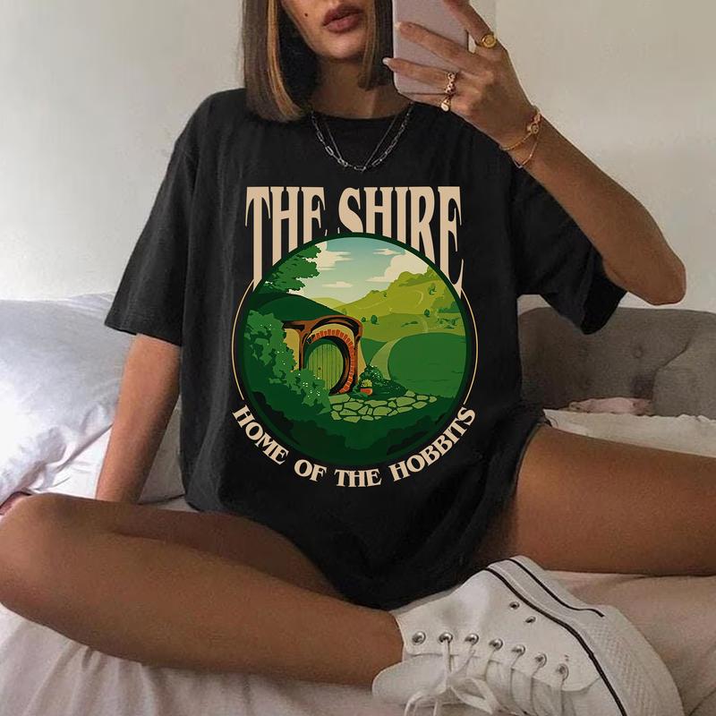 Movie Shirt The Shire T Shirt Hoodie Sweatshirt Sweater