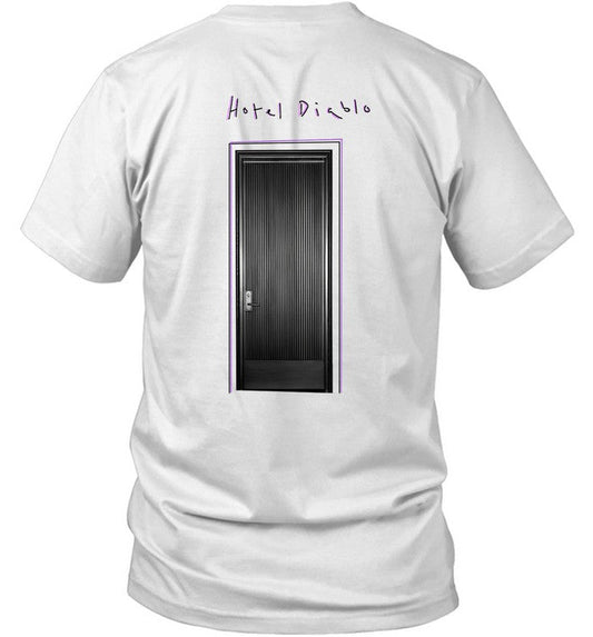Machine Gun Kelly Hotel Diablo Door T Shirt