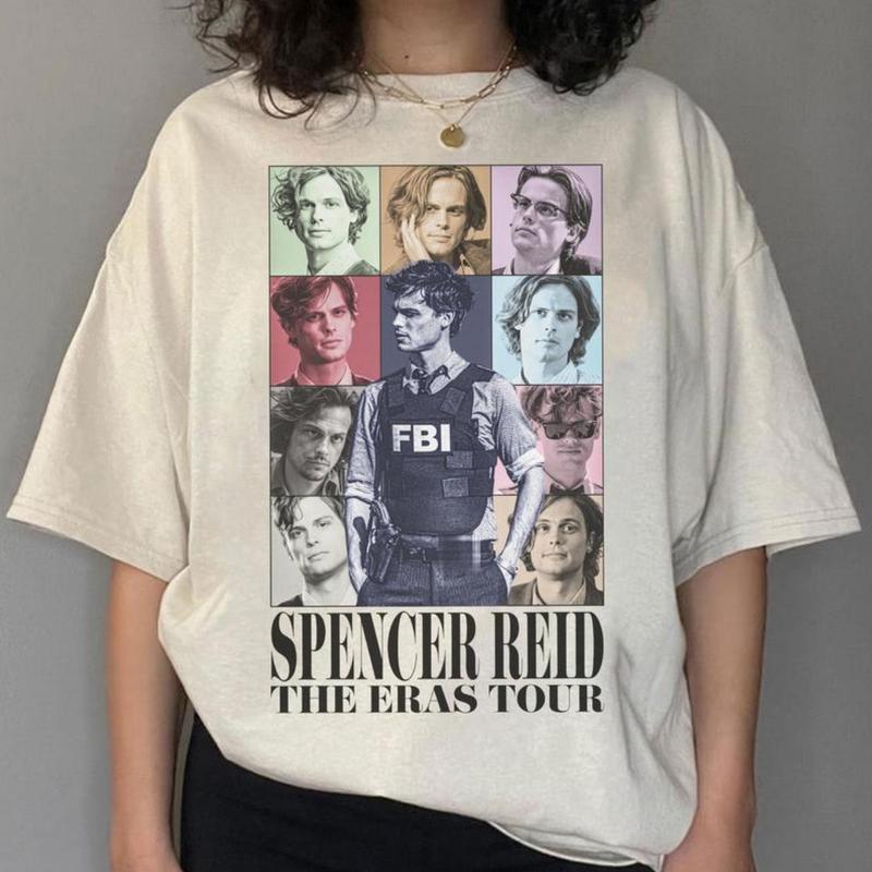 Spencer Reid Shirt, Dr Spencer Reid Criminal Minds Shirt, Criminal Minds Merch, Matthew Gray Gubler Shirt, Trendy Character Movie Sweatshirt