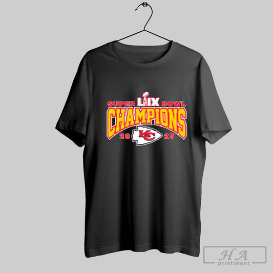 Super Bowl Lix Champions Kansas City Chiefs 2025 Shirt