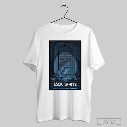 Poster Jack White February 6 2025 History In Toronto Canada On T Shirt Sweatshirt