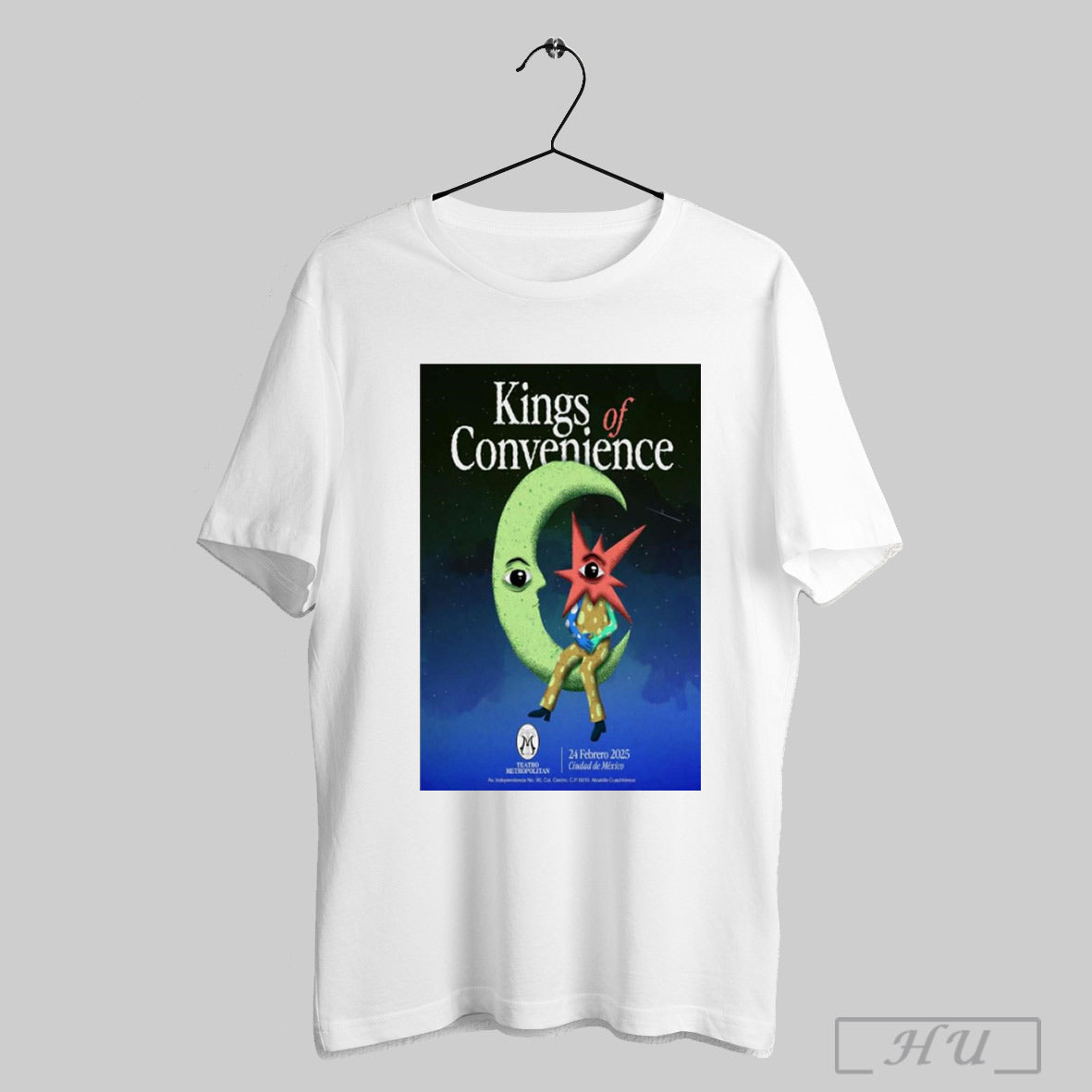 Poster Kings Of Convenience 2 24 2025 Mexico Teatro Metropolitan T Shirt Sweatshirt
