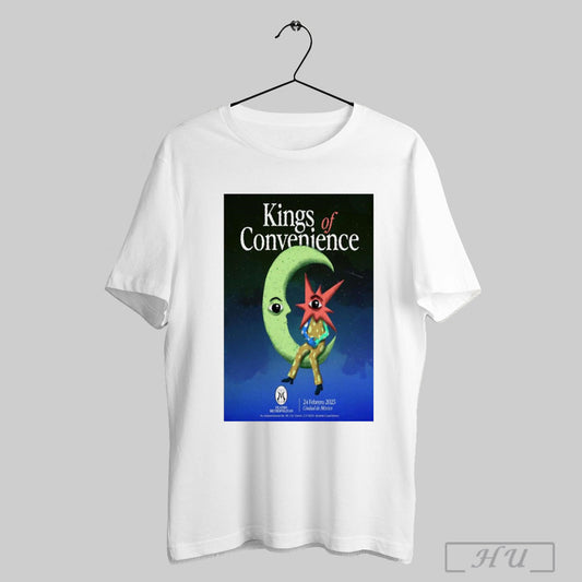 Poster Kings Of Convenience 2 24 2025 Mexico Teatro Metropolitan T Shirt Sweatshirt