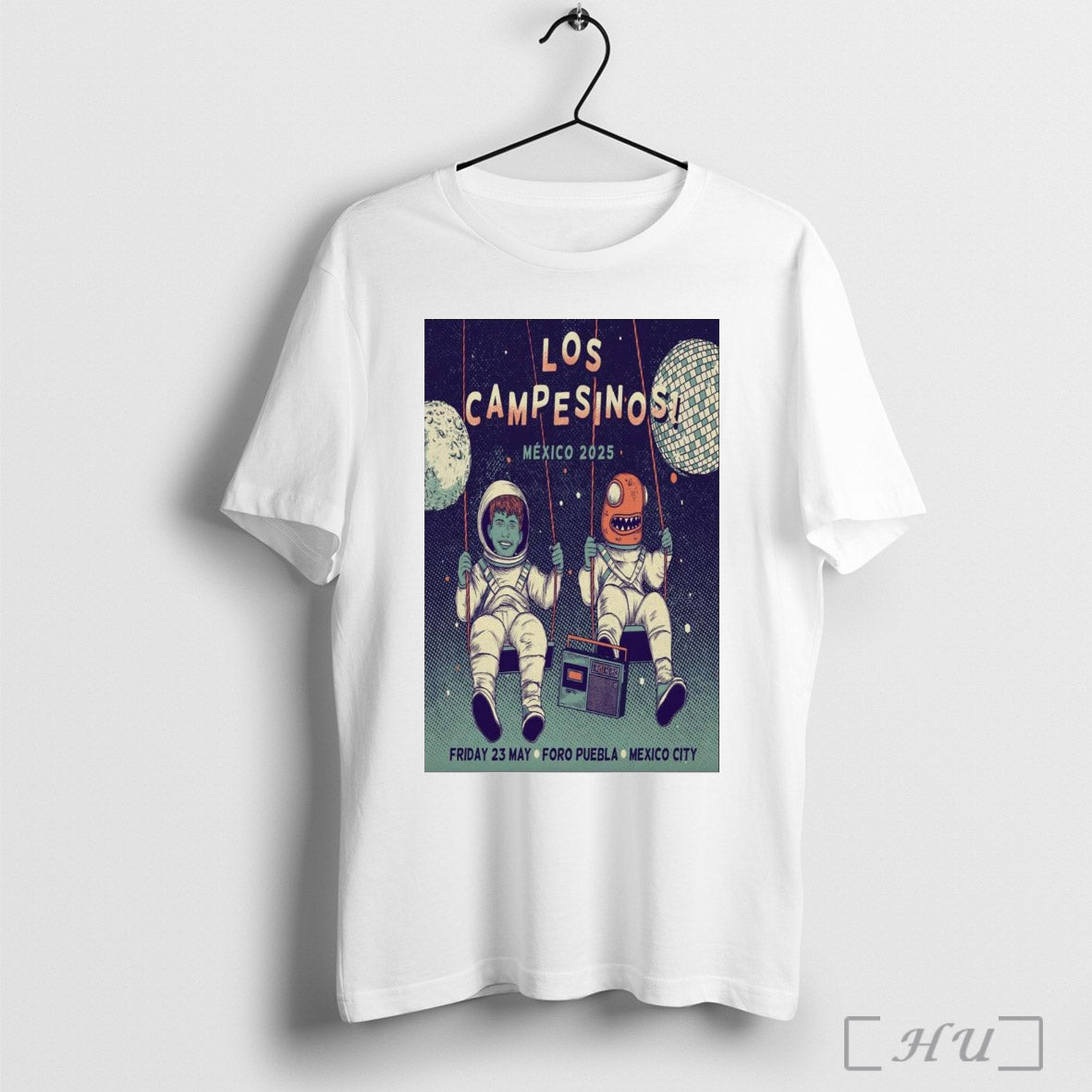 Poster Los Campesinos Friday May 23 2025 Foro Puebla Mexico City T Shirt Sweatshirt