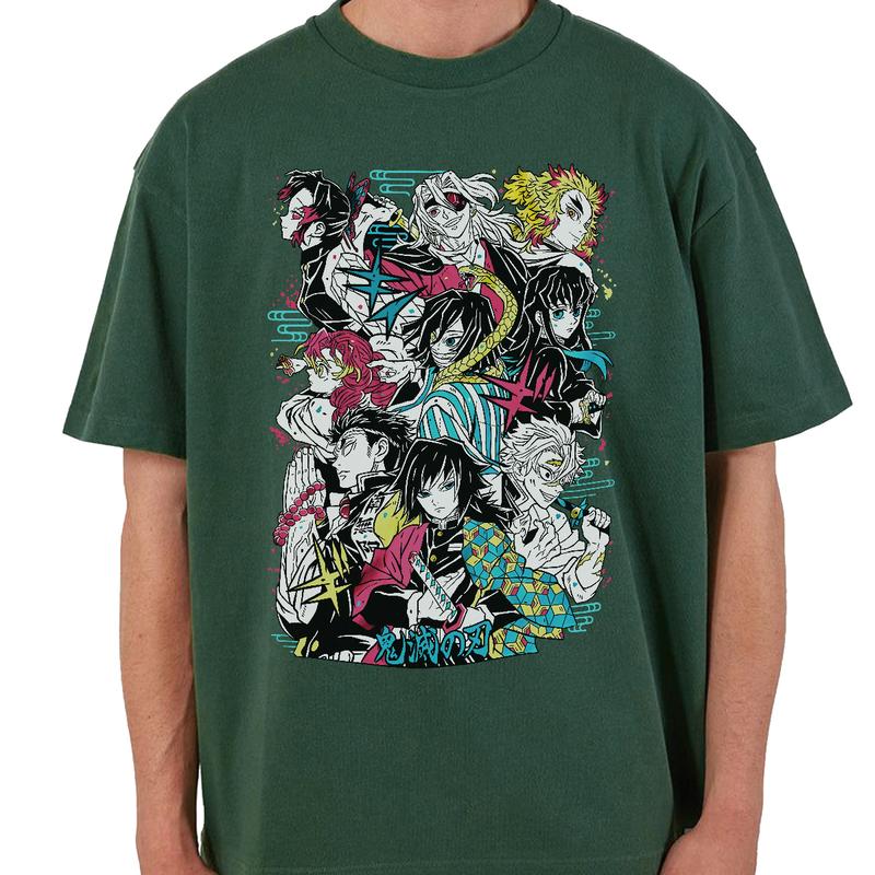 Demon Slayer Hashira characters shirt, Demon Slayer Hashira training Arc, Kimetsu No Yaiba t-shirt, anime sweatshirt hoodie, Tanjiro shirt, Rengoku t-