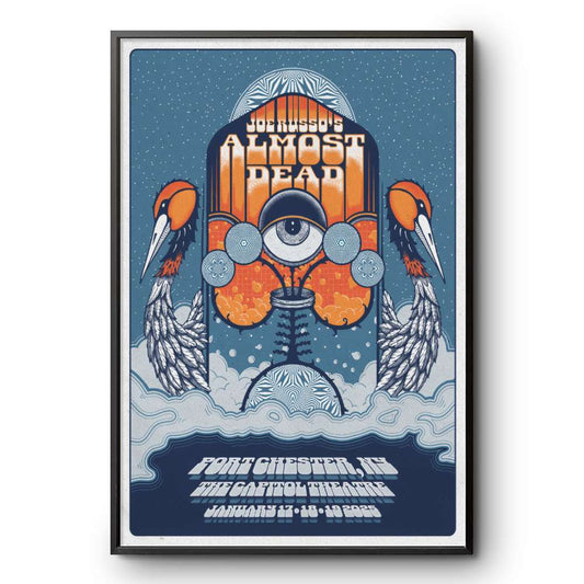 Joe Russo's Almost Dead Capitol Theatre Port Chester Jan 17-18, 2025 Poster