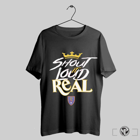 Real Salt Lake Shout It Loud Real Logo Shirt Trendy Sweatshirt
