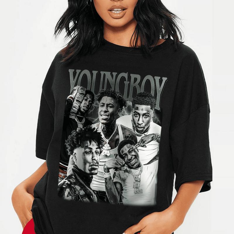 Retro Youngboy Vintage Shirt, Never Broke Again Shirt, 90S Retro Sweater, Graphic Inspired Shirt,Y2k Aesthetic Shirt, Unisex Cotton Graphic Tee