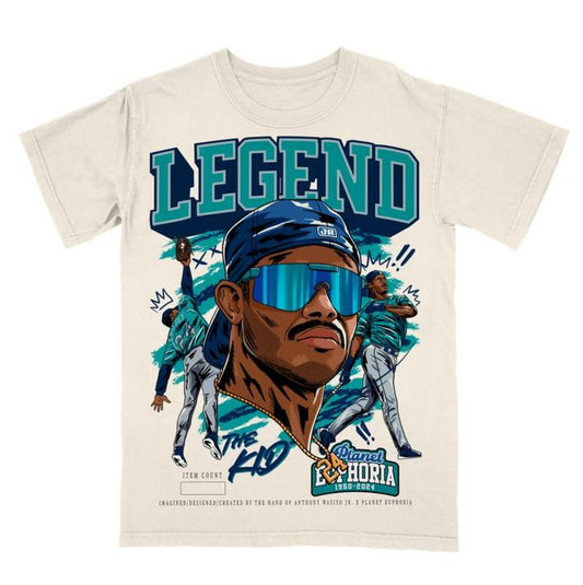 Ken Griffey Jr The Kid Planet Euphoria Shirt, Vintage 90s Unisex Tee Cotton Menswear