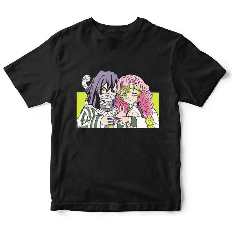 Obandai and Mitsuri lovely couple Demon Slayer Shirt, Snake Hashira and Love Hashira Shirt, Kimetsu No Yaiba t-shirt, anime sweatshirt hoodie, Tanjiro