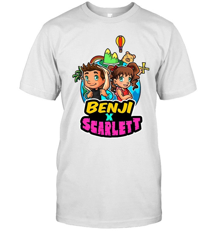 Benji x Scarlett Anime T-Shirt_1