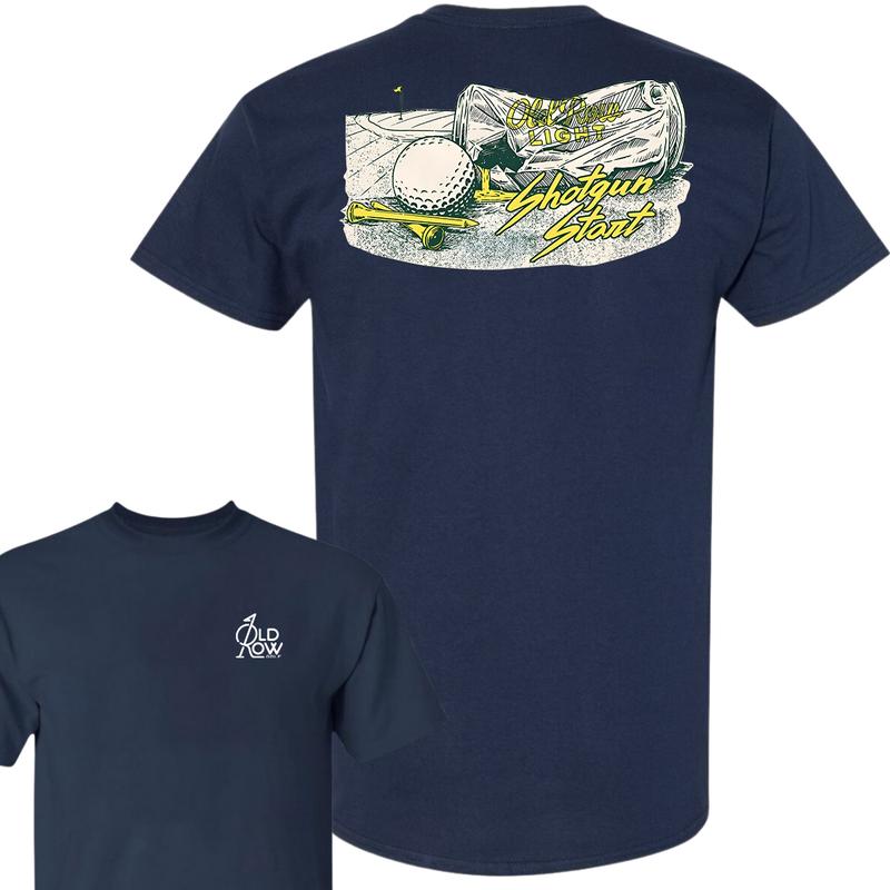 Old Row Golf Shotgun T-Shirt, Unisex T-Shirt, For Men, For Women