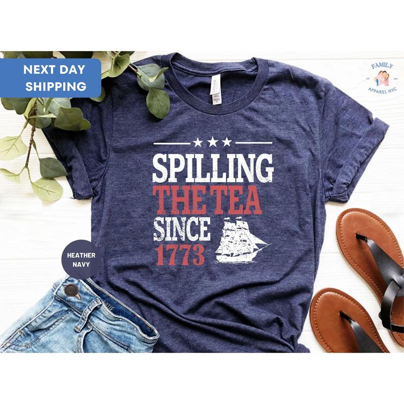 Spilling The Tea Since 1773 Shirt History Teacher Gift Funny History Teacher T-shirt History Lover Gift  sweater and hoodie