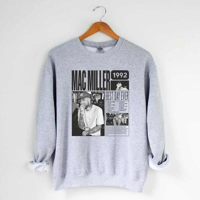 Mac Miller Best Day Ever Album Sweatshirt, T-Shirt, Hoodie