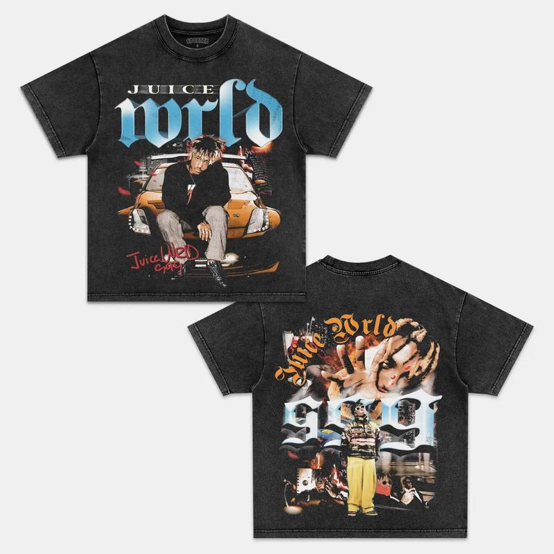 JUICE WRLD V3 TEE Cotton Vintage Shirt To Match Sneaker Hiphop Clothing Rapper Merch Shirt, Hiphop Tour Concert 2024, Gift For Fan Y2K Aesthetic Hoodie Sweatshirt