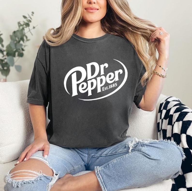 Dr Pepper Shirt Dr Pepper Lover, Universal Graphic Tee Tshirt, Full Color, For Men, For Women