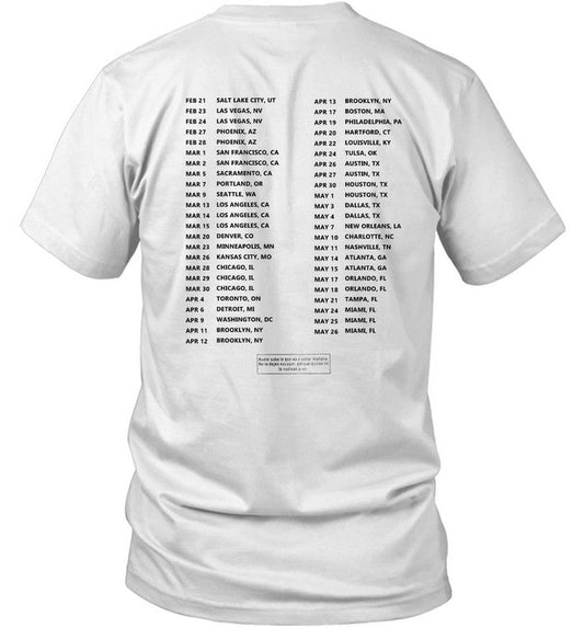 Limited Most Wanted Tour 2024 Bad Bunny Shirt