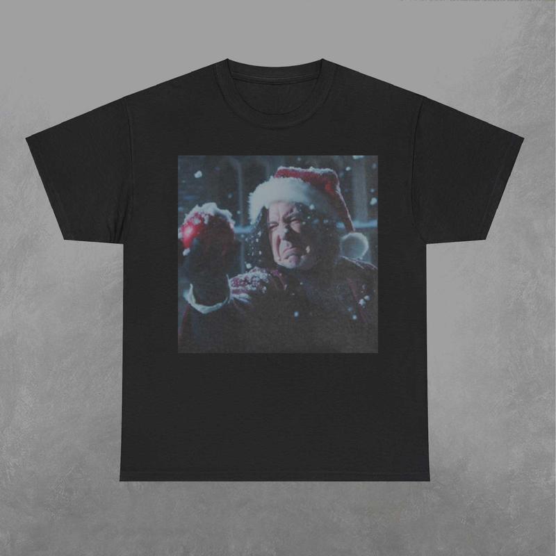 Snape Gives The Apple On Christmas Shirt, Snape Shirt, Christmas Sweatshirt, Movie Graphic Shirt Classic Fabric