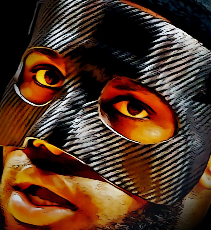 Bron James Mask Masked Bron Basketball Graphic Design King T-Shirt Crewneck Cotton