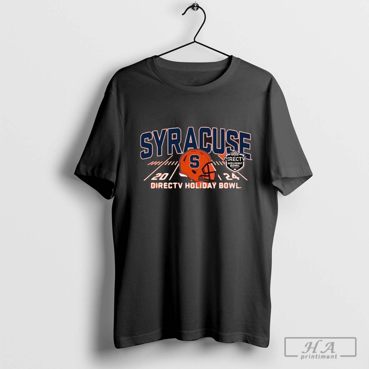 Syracuse Orange 2024 Holiday Bowl Bound Helmet Shirt