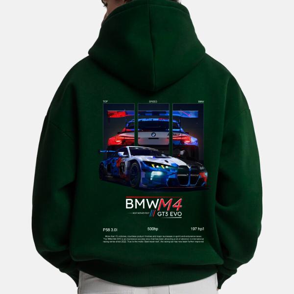 Classsic Bimmer M4 GT3 Hoodie, Unisex, Menswear, Street Racing Shirt, Car Hoodie, Boyfriend Gift