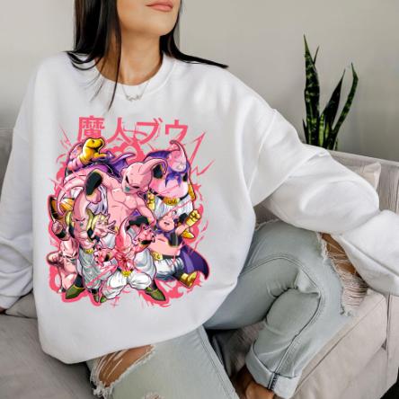 Majinn Buu Ver 2 DBZ Shirt, Animee Shirt Sweatshirt Hoodie
