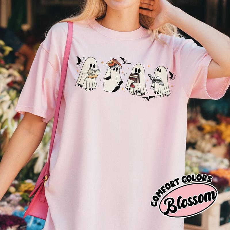 Fourth Wing Onyx Storm Ghost Shirt, Fourth Wing Spooky Ghost Shirt, Bookish Ghost, Fourth Wing Halloween