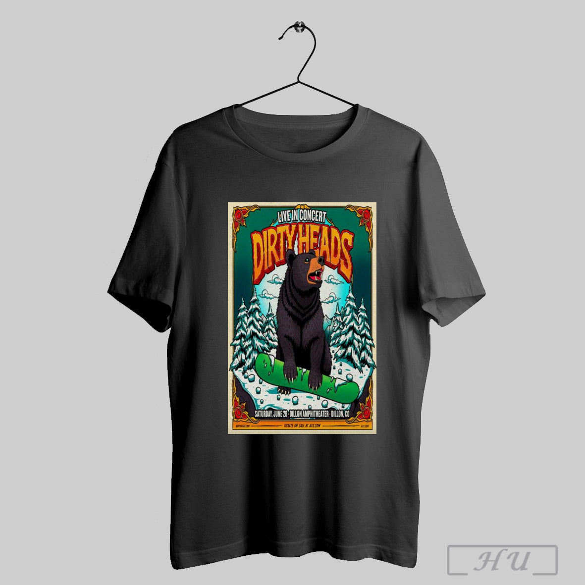 Poster Dirty Heads Saturday June 28 2025 Dillon Amphitheater Dillon Co T Shirts Sweatshirt