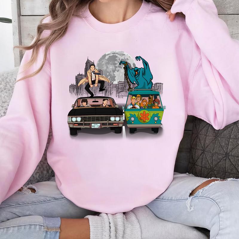 Supernatural T Shirt, Vintage Supernatural T Shirt, Gift For Woman and Man Unisex T-Shirt Sweatshirt Hoodie Casual Cotton