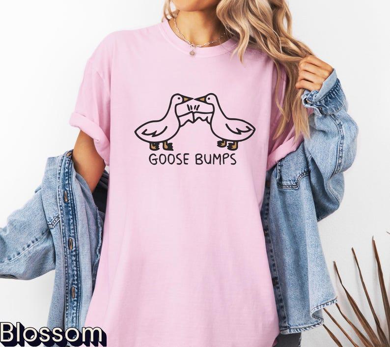 Silly Goose Shirt, Silly Goose bumps, Silly Shirt, Funny Cowgirl Shirt, Funny Western Tee, Funny Graphic Tee, 90s Aesthetic Shirt, Sarcastic Quote Shi